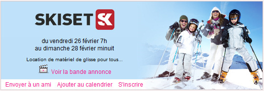 Réservez votre location de ski via SkiSet sur Vente-Privée.com